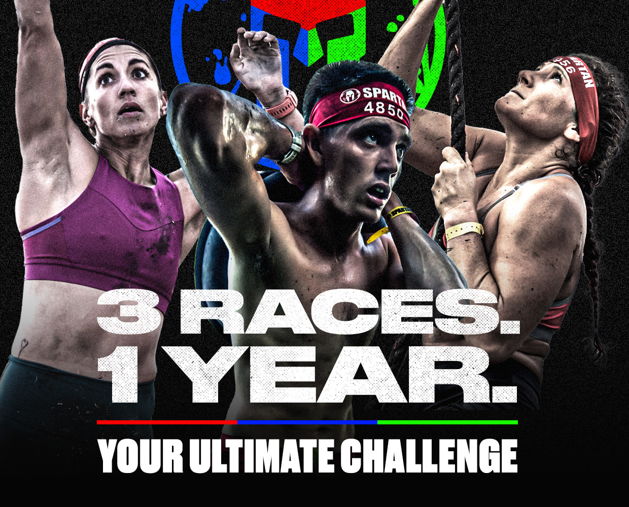 3 Races 🏃 1 Year. 🏅 2024 Trifecta Pass On Sale Now Spartan Race
